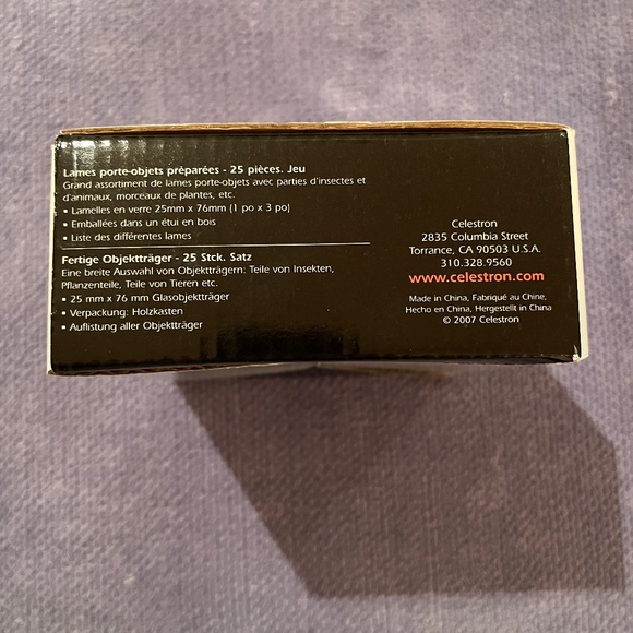 MicroPro 48 piece Microscope set Science  & 24 Prepared Microscope Slides - Picture 9 of 12